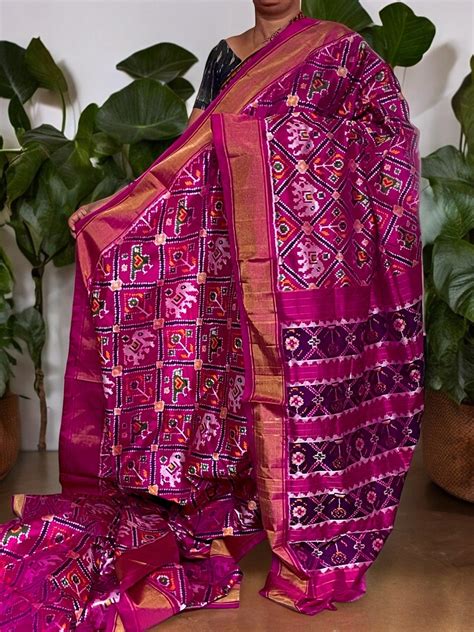 Pochampally Ikkat Patola Saree – pochampallysarees.com