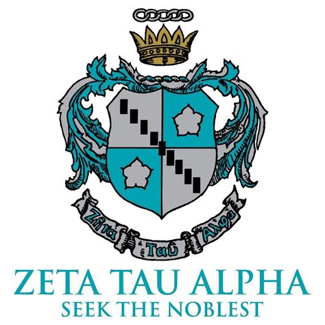 Zeta Tau Alpha Canvas Tote Bag | Crest | VictoryStore – VictoryStore.com