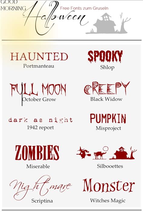 Spooky fonts for halloween vibes – Artofit