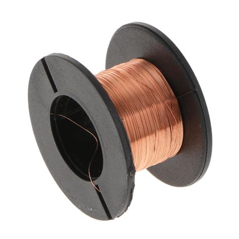 5 Rolls 0.1mm Copper Soldering Solder PPA Enamelled Repair Reel Wire ...