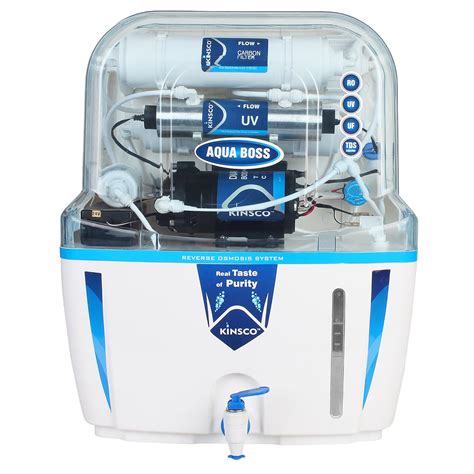 Kinsco Aqua Boss 15 L Ro+Uv+Uf+Tds Adjuster Water Purifier : Amazon.in ...