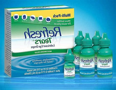 Refresh Plus Lubricant Eye Drops Safe for Contacts