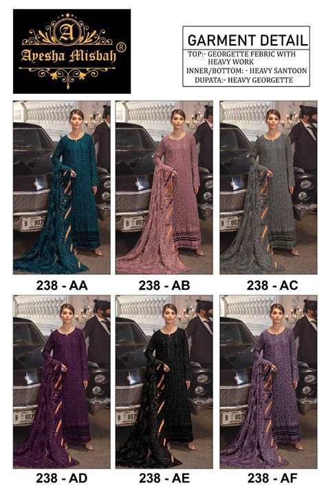 Ayesha Misbah 238 Pakistani Salwar Kameez