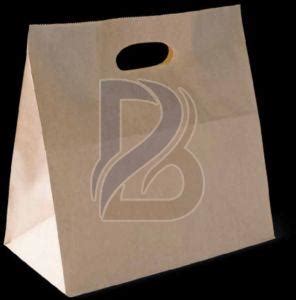 Plain Black D Cut Paper Bag Manufacturers and Suppliers from Rajkot