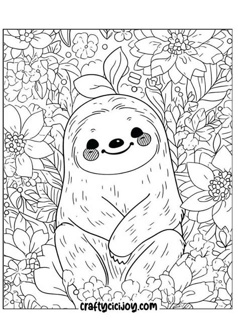 Cute Coloring Pages Archives - Crafty Cici Joy