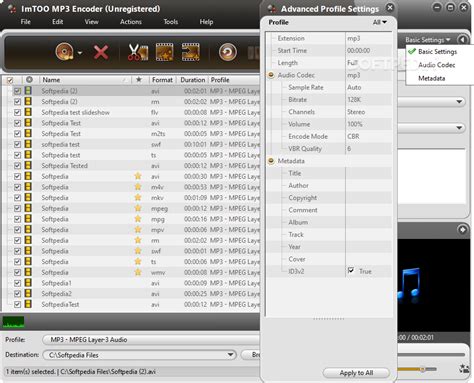 MP3 Encoder 的图像结果