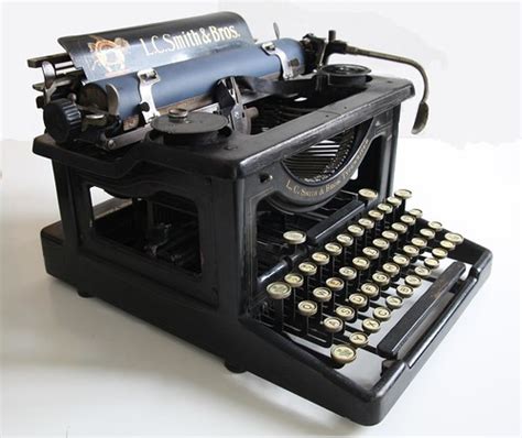 L.C. Smith n°5 typewriter