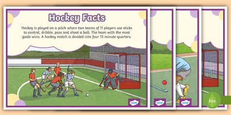 Hockey Display Facts (teacher made) - Twinkl