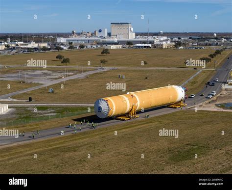 NASA teams moved the SLS rocket core stage from Michoud Assembly ...