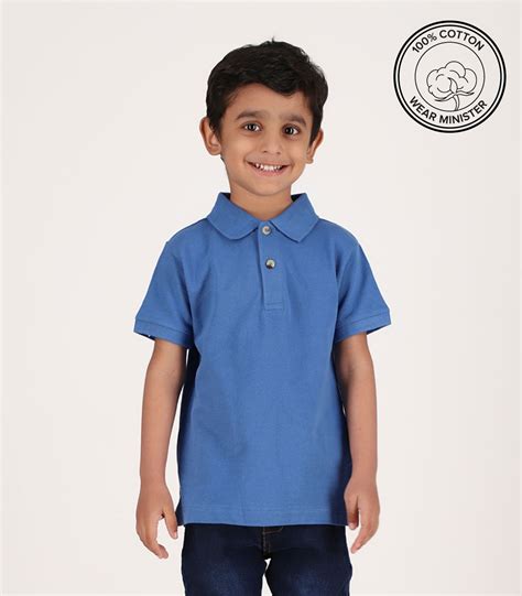 Buy Polo Shirt Royal Blue Color for Kids Online in Pakistan | WearMinister