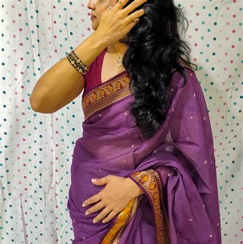 Happy Navratri : Day 9 PURPLE Colour ~ So-Saree