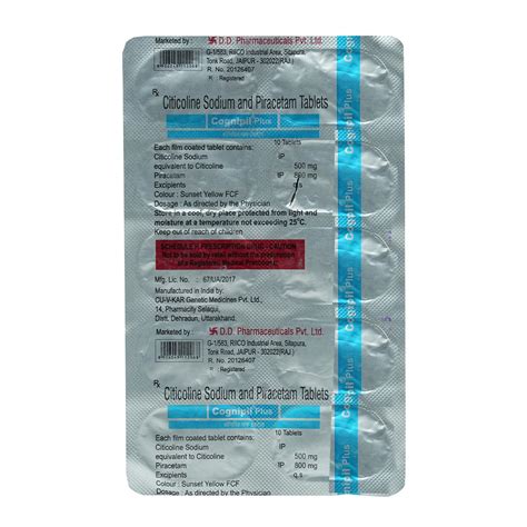 Cognipil Plus Tablet | Uses, Side Effects, Price | Apollo Pharmacy