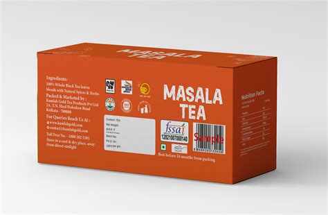 Kamlah Gold Masala Tea Bags – A Spiced Symphony of Flavors – Kamlahgold