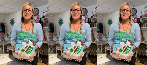 Santa: Glen Burnie, Sidelines with Artist Katie Detrich!, Sidelines ...