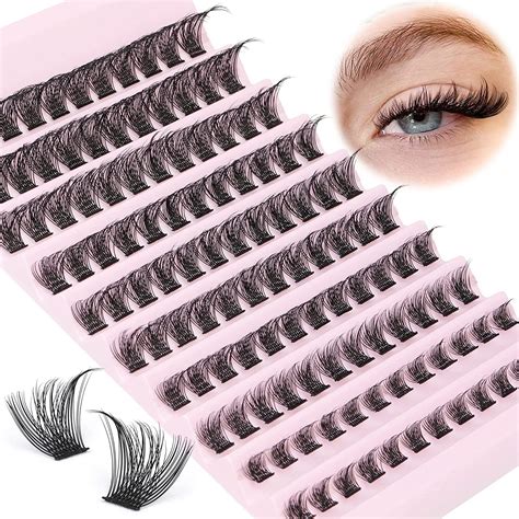 Amazon.com: Lash Clusters Natural Wispy Cluster Lashes 8-16mm Wispy ...