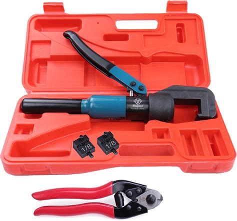 Buy Muzata 45KN Upgraded Custom Hydraulic Hand Crimper Tool for 18 ...
