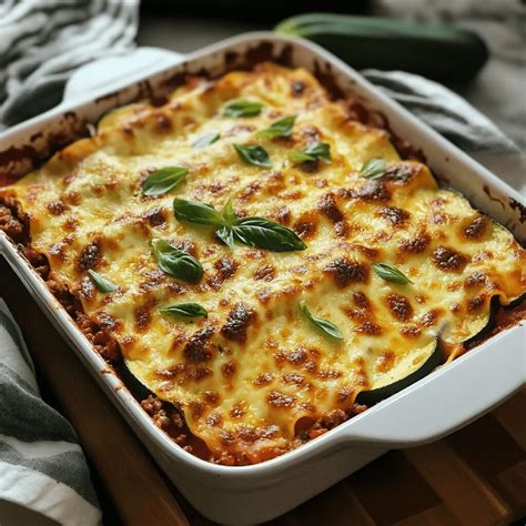Healthy Zucchini Lasagna with Ground Turkey - all moms recipes