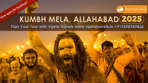 Kumbh Mela 2025 Packages | Vijeta Travels Prayagraj - Car Rentals & Tours