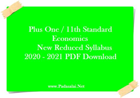Image result for Plus One Economics Syllabus