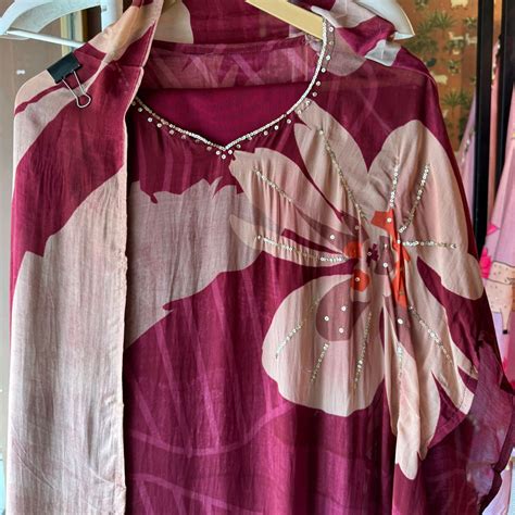 Shop our new Digital printed suit semi stitched with Beautiful Flowery ...