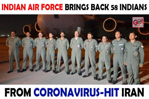 Indian Air Force brings back 58 Indians from coronavirus-hit Iran | Gohash