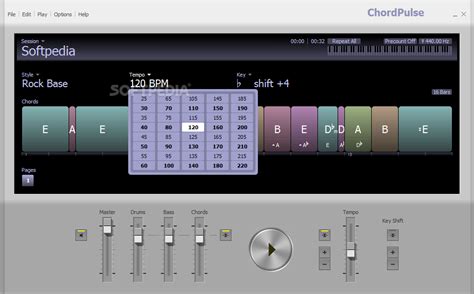 ChordPulse - Software to Create Backing Tracks & Explore Chords