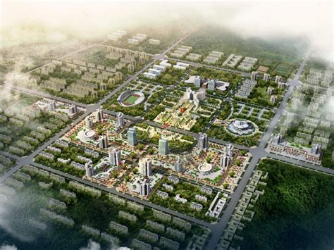 甘肃金昌城市设计效果图下载-光辉城市