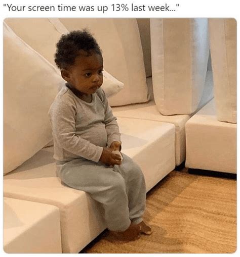 Los 10 memes más divertidos sobre informes de tiempo de pantalla 2023