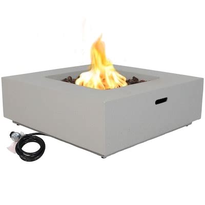 Concrete Concrete/Pavers Gas Fire Pits Near Me at Lowes.com