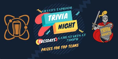 Trivia Tuesday, Gravity Taproom, Orlando, 14 May 2024 | AllEvents