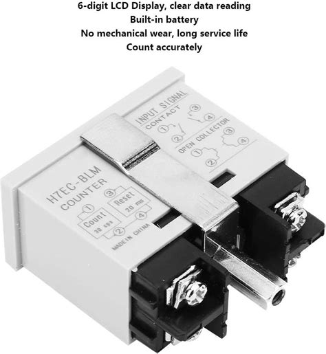 Hilitand H7EC BLM Electronic Counter with 6 Digit LCD Display India | Ubuy