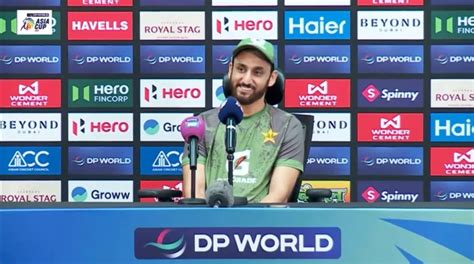 Watch: Salman Agha laughing after Pak journalist turned down by Indian ...