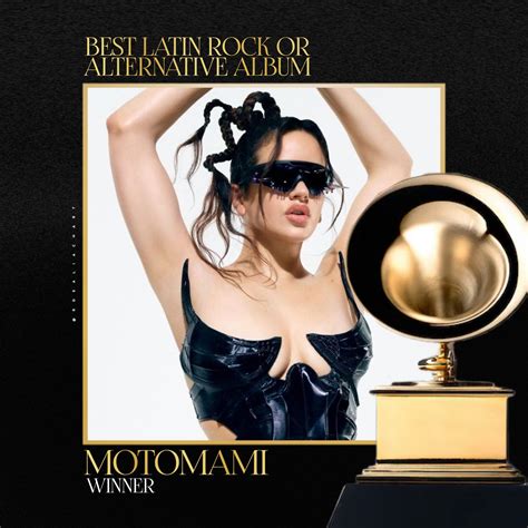 Motomami wins Best Latin Alternative Album at the Grammys. This is her ...