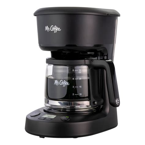 Mr. Coffee Programmable Drip Coffee Maker 5-cup Black
