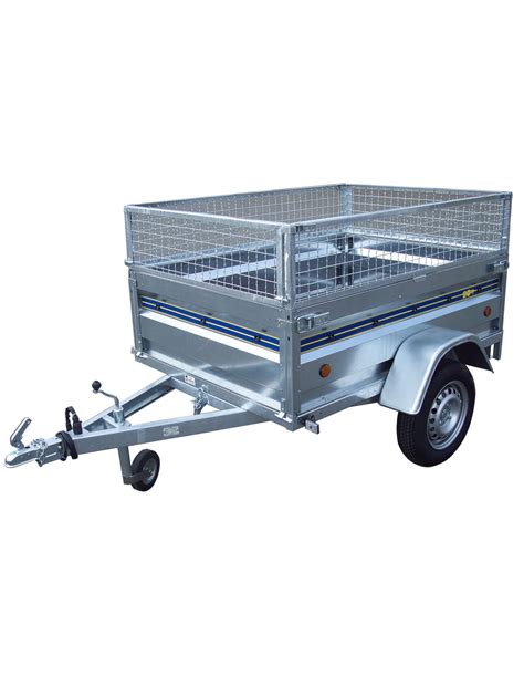 REMORQUE 500-750 Kg 205x122 UNI-REMORQUES RIDELLES 46 CM REM205.5