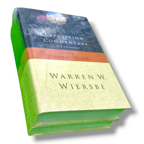 The Bible Exposition Commentary | Warren W. Wiersbe | Study Bible | Ne ...