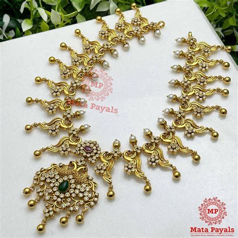 Gold Plated Charming Necklace – matapayals