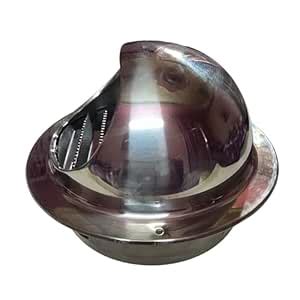 CAMCASA 6-Inch Stainless Steel Dome Cowl Cover for Chimney/Exhaust/Vent ...