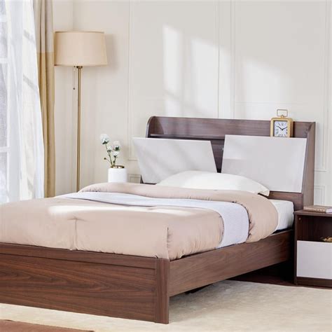 Buy My Bed Tulip Teen Bed with Headboard Storage - Brown from Home ...