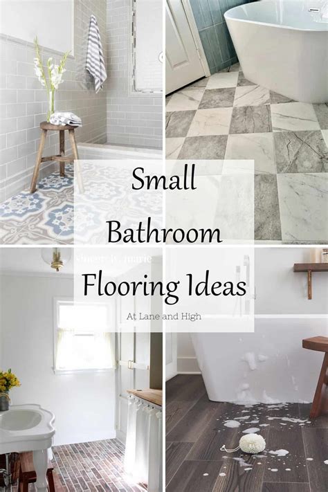 10 Small Bathroom Flooring Ideas