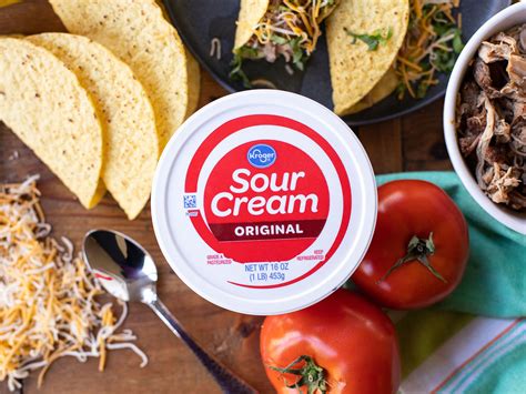 Score Kroger Brand Sour Cream, Dips, Or Cottage Cheese For Just $1.49 ...