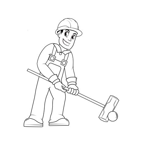 Workers Vector Art Minimalist Vector Art Vector Art