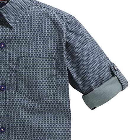 Hopscotch Mint & Cotton Boys Cotton Abstract Printed Casual Shirt in ...