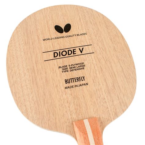 Butterfly Diode V Table Tennis Blade – World of Table Tennis Store