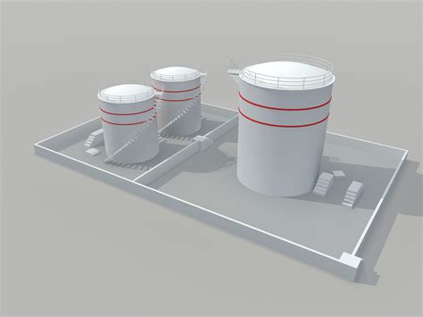化工厂设备表现 工厂设备效果图设计_跃酷-站酷ZCOOL