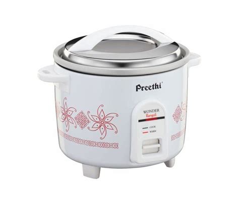 Preethi Rangoli 1.8 litres Electric Rice Cooker - RC 320 – ekitchen.in