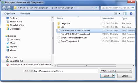 Open Export File 的图像结果