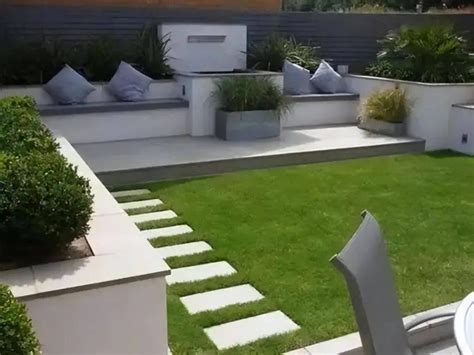 19款现代极简风格庭院花园设计实景图片案例欣赏 - 成都青望园林景观设计公司