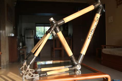 Bamboochi Cycle handmade bamboo bike custom made in India