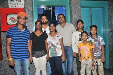 Shekhar Tolani and Mandana Karimi with children of Ashraya initiative ...